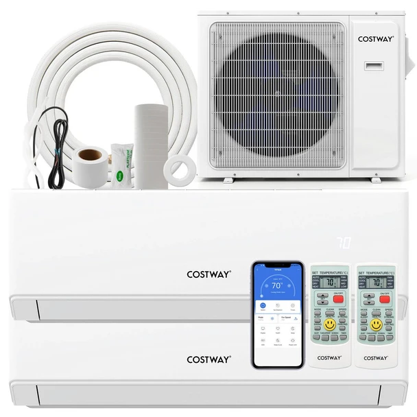 2-Zone Mini Split Air Conditioner product image
