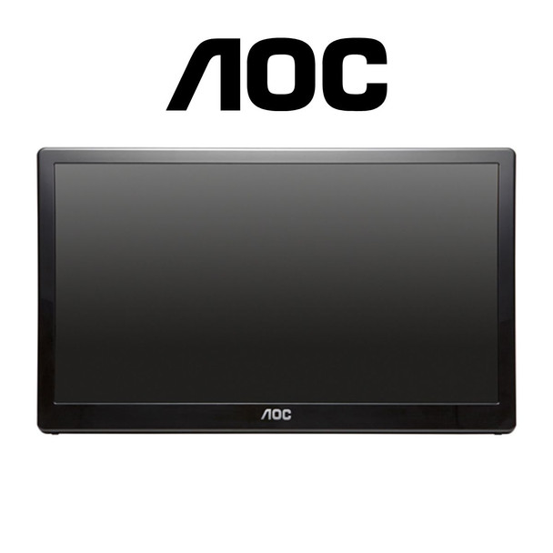 15.6" AOC Ultra Slim Powered Portable LED Monitor product image