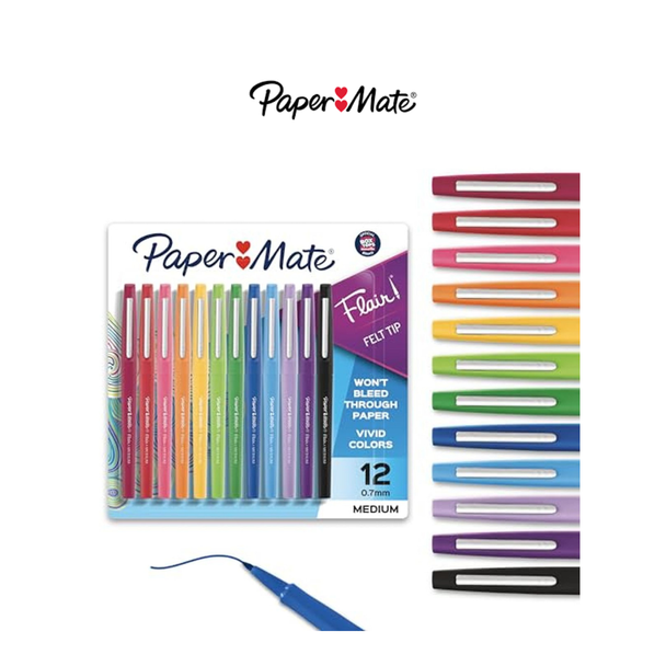 Paper Mate Flair Felt Tip Pens (12-Pack) product image