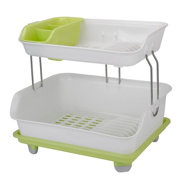 NewHome™ 2-Tier Dish Drying Rack product image