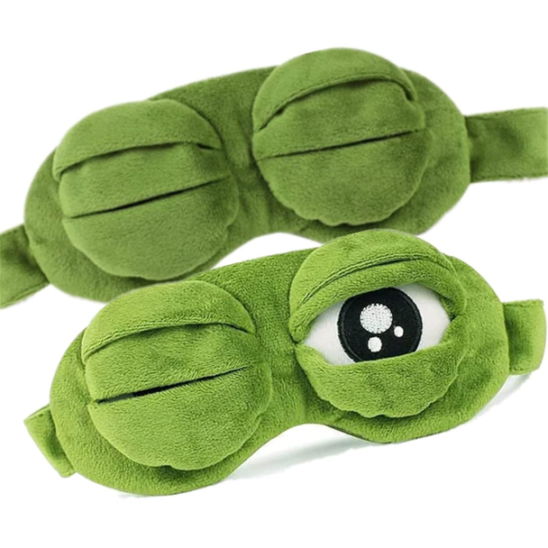 Cute Frog Sleep Eye Mask product image