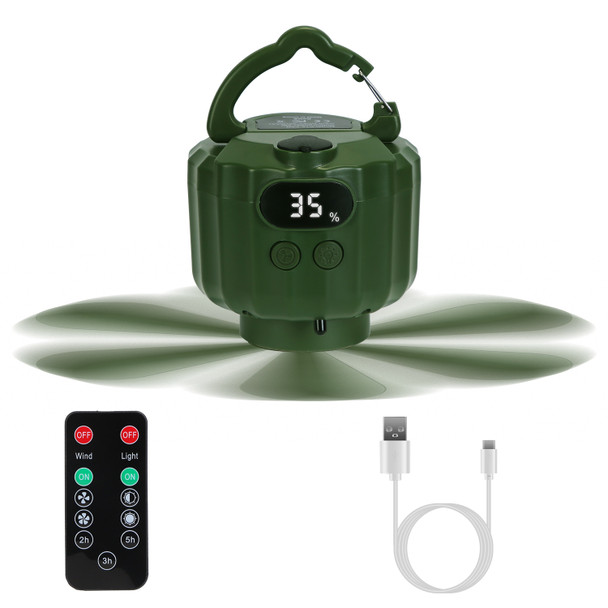3-in-1 Portable Camping LED Fan product image