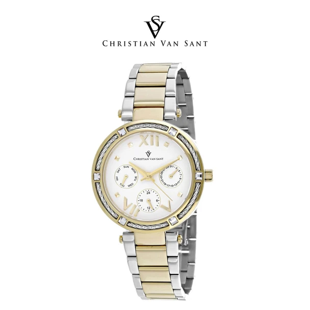 Christian Van Sant Women's Sienna White Dial Watch product image