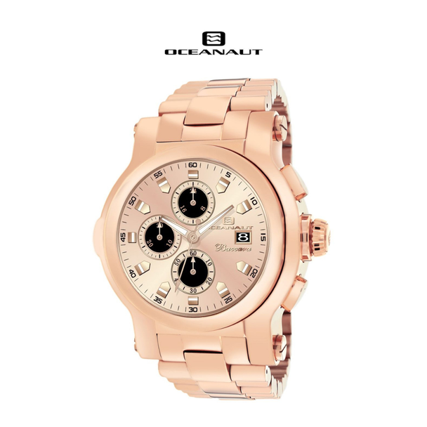 Oceanaut Men's Baccara XL Rose Gold Dial Watch product image