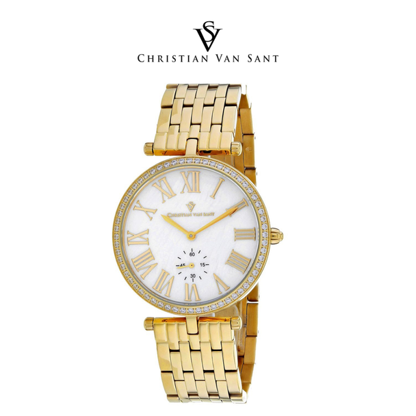 Christian Van Sant Women's Hush Mother of Pearl Dial Watch product image