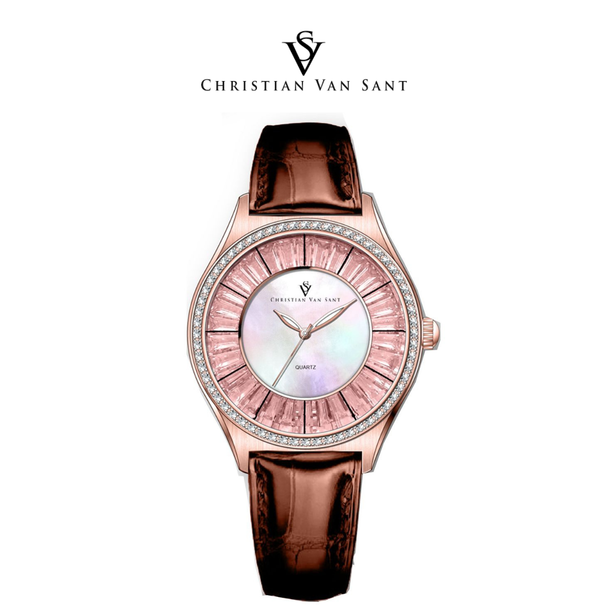 Christian Van Sant Women's Luna Mother of Pearl Dial Watch product image