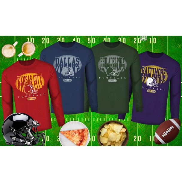 Men's Football Shadow Long Sleeve Shirt product image