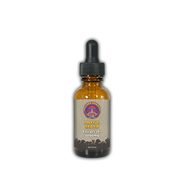 Dreamer Shrooms Lion's Mane Mushroom Extract Tincture (1 or 2 Pack) product image