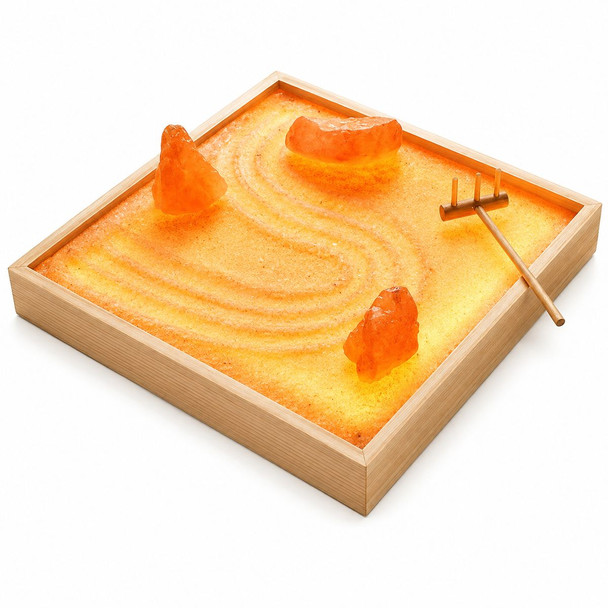 Himalayan Salt Rock Zen Garden Kit product image