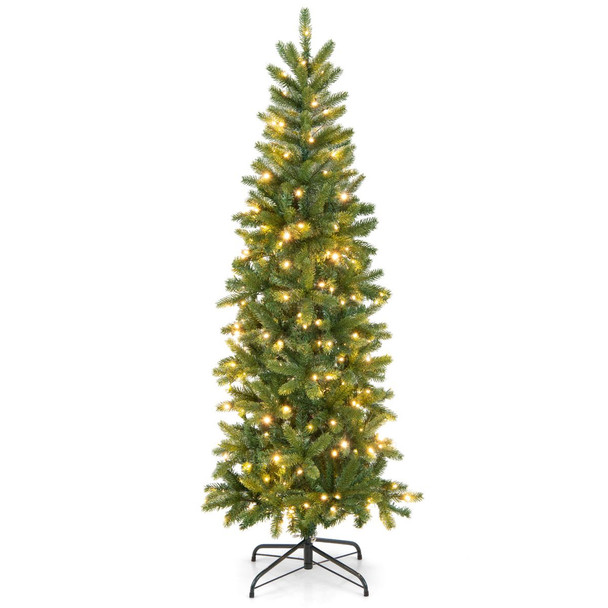 5-foot Pre-Lit Hinged Artificial Christmas Tree  product image