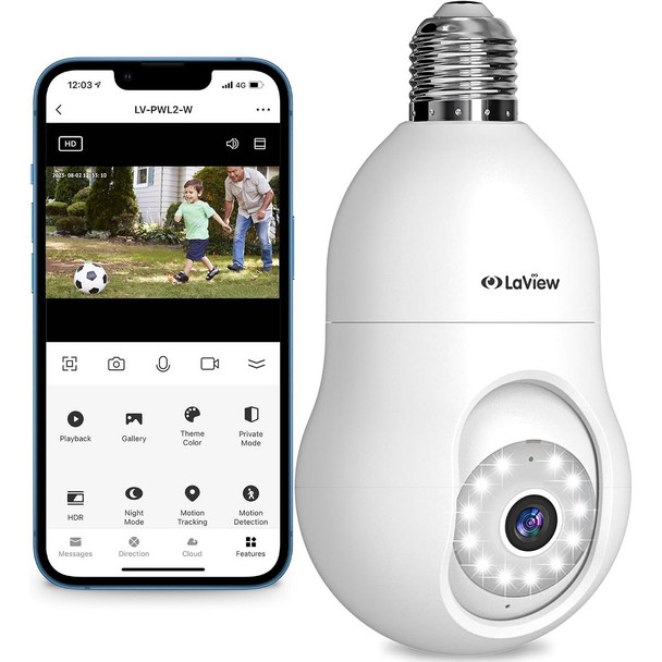L2 Light Bulb Security Camera  product image