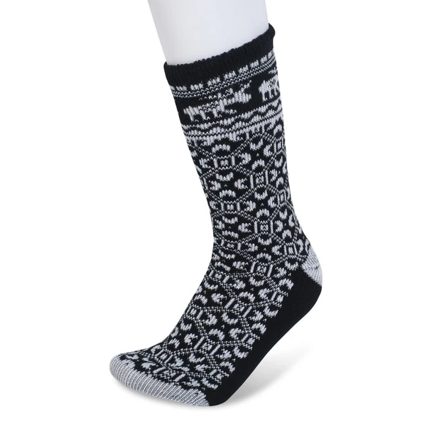 GaaHuu Men's Brushed 2.7-TOG Patterned Thermal Socks product image