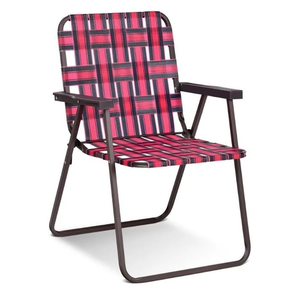 Folding Steel and PE Webbed Lawn Chair (2- to 6-Pack) product image