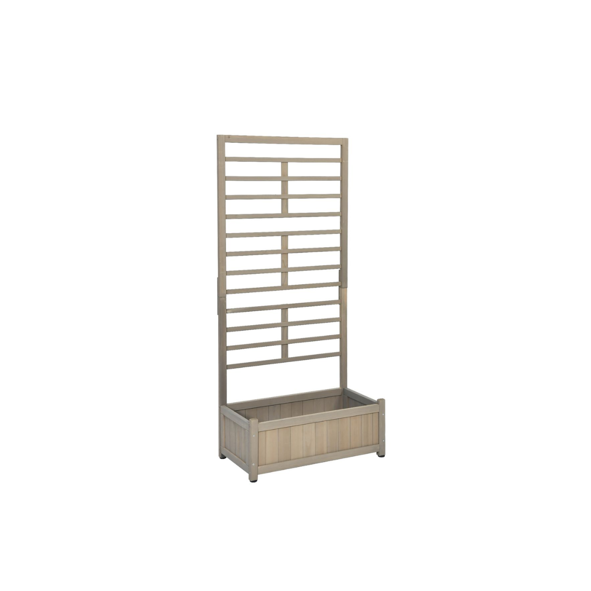 Raised Garden Bed with Trellis for Climbing Plants (1 or 2-Pack) - 1-Pack