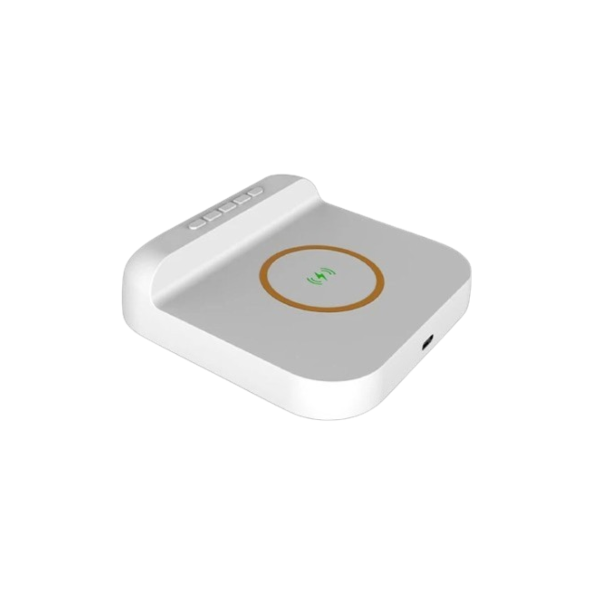 Wireless Charger Alarm Clock - 3PX-ALARMCHR-WHT