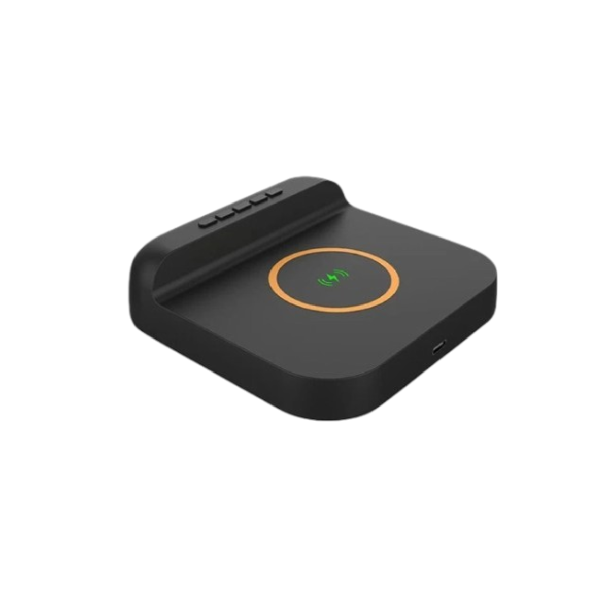 Wireless Charger Alarm Clock - 3PX-ALARMCHR-BLK