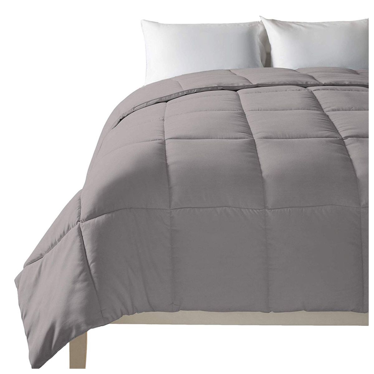 Cheer Collection&trade; Luxurious Down Alternative Comforter - Twin - Gray