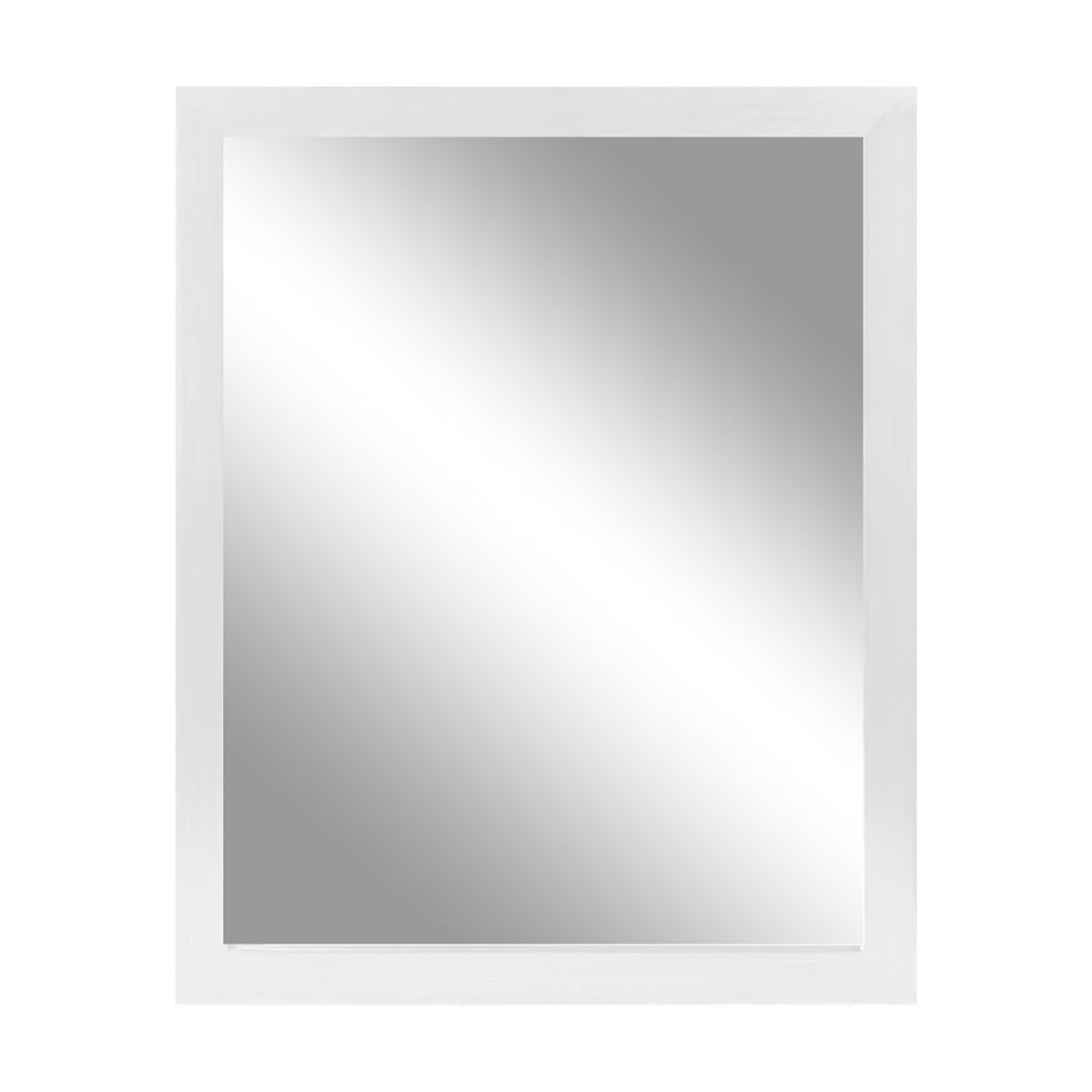 NewHome Rectangle Wall Mirror - White