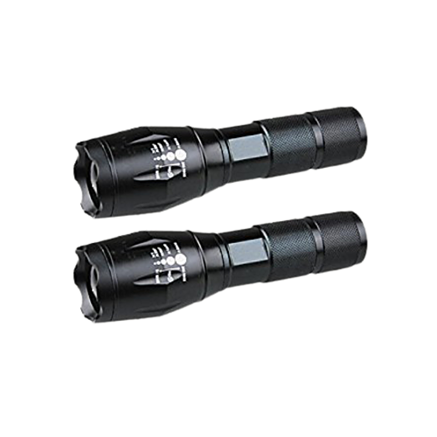 MDL LED Lighting Extreme Tactical Flashlight (2- or 4-pack) - NDD-MDLXMLT6-2PK