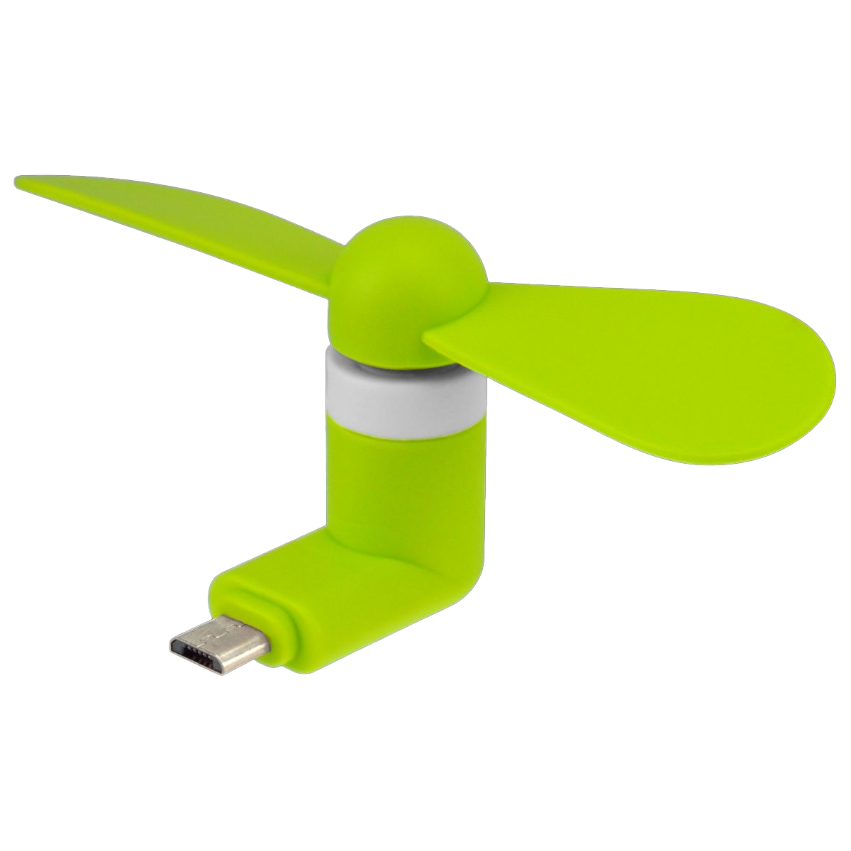 Mini Mobile Micro USB Android Portable Phone Fan - Green Phone Fan