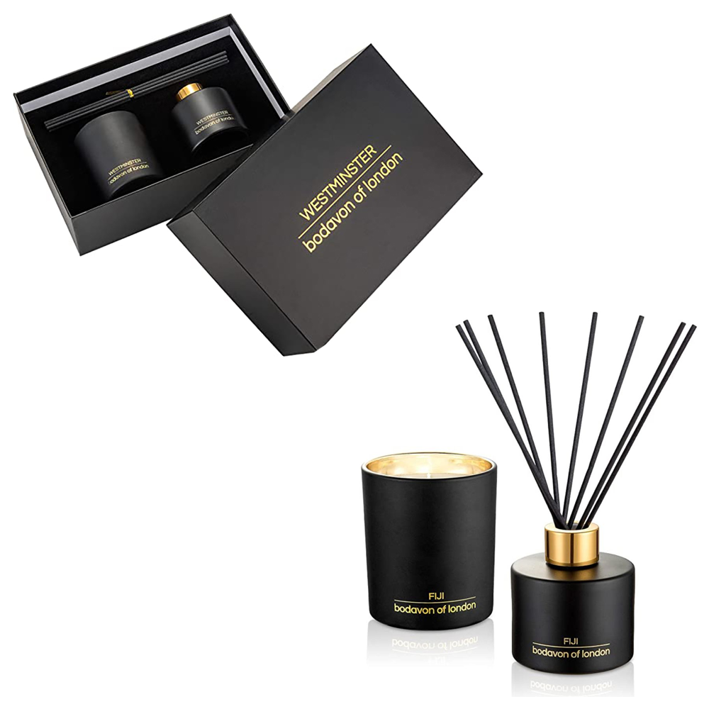 Westminster Fiji Candle and Diffuser Set - Black