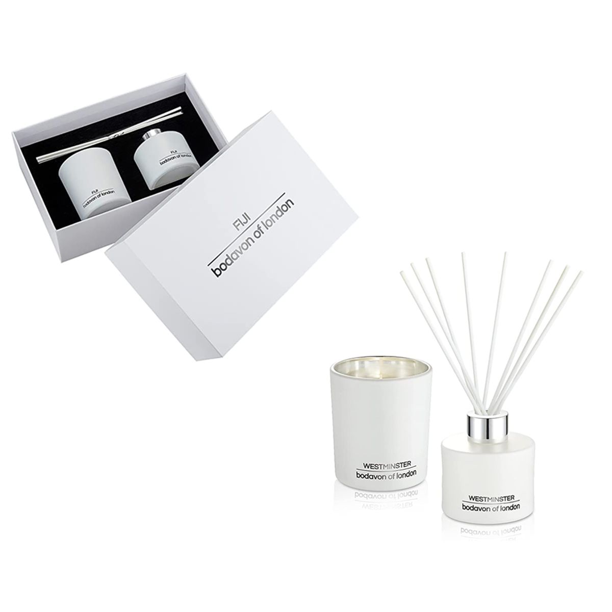 Westminster Fiji Candle and Diffuser Set - White