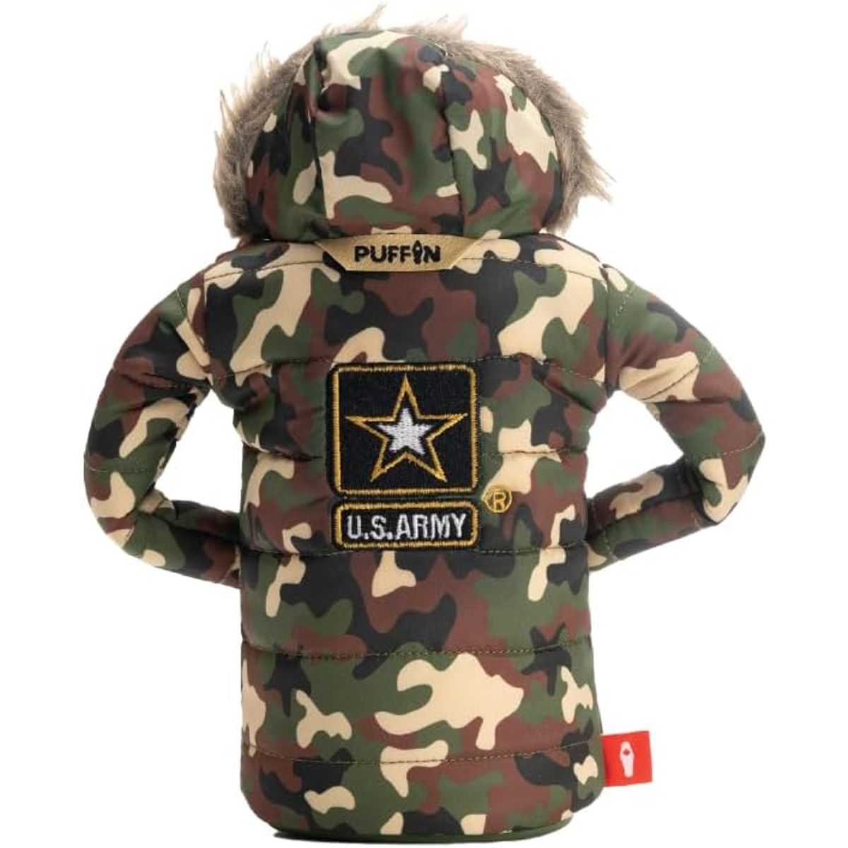 Puffin Drinkwear® The Pahka Can and Bottle Insulator - Puffin Parka koozie- Camo
