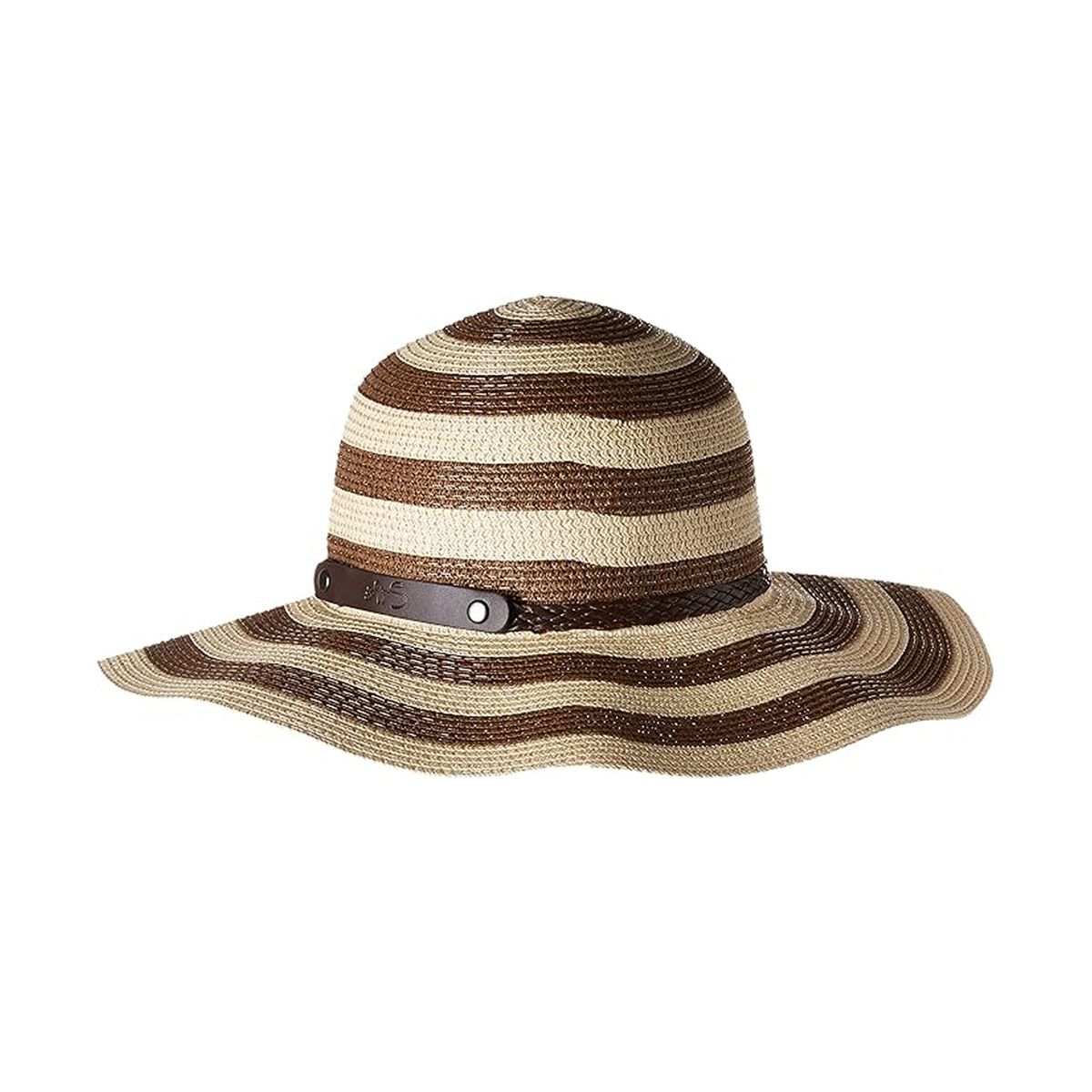 Women's Roll-up Summer Beach Sun Hat - Brown