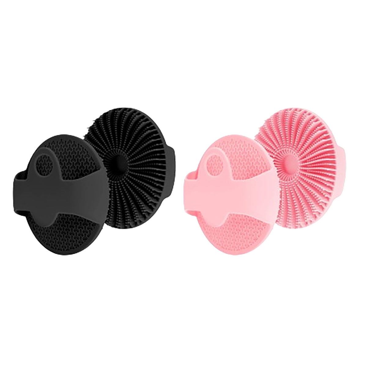 Antimicrobial Silicone Body Scrubber for Sensitive Skin (2-Pack) - Bundle