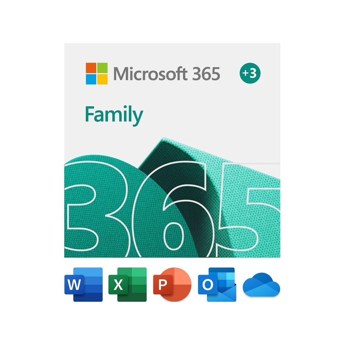 Microsoft® 365 Family - 12/15-Month Subscription (Activation Required) - 15-month