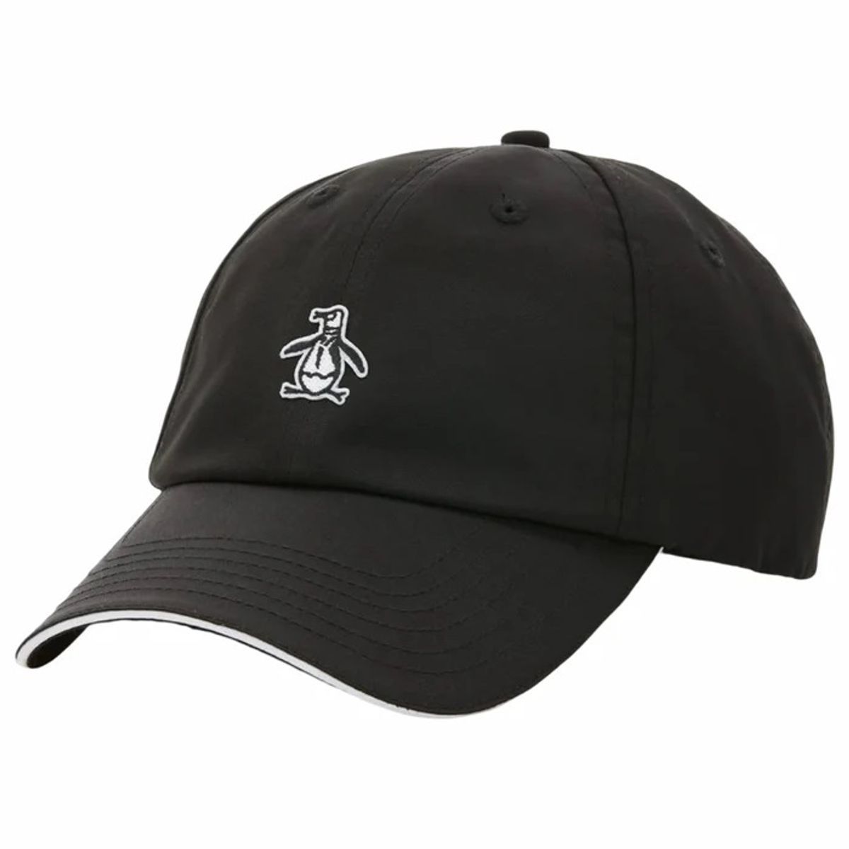Original Penguin® Unisex Adult Adjustable Strapback Baseball Hat - black hat