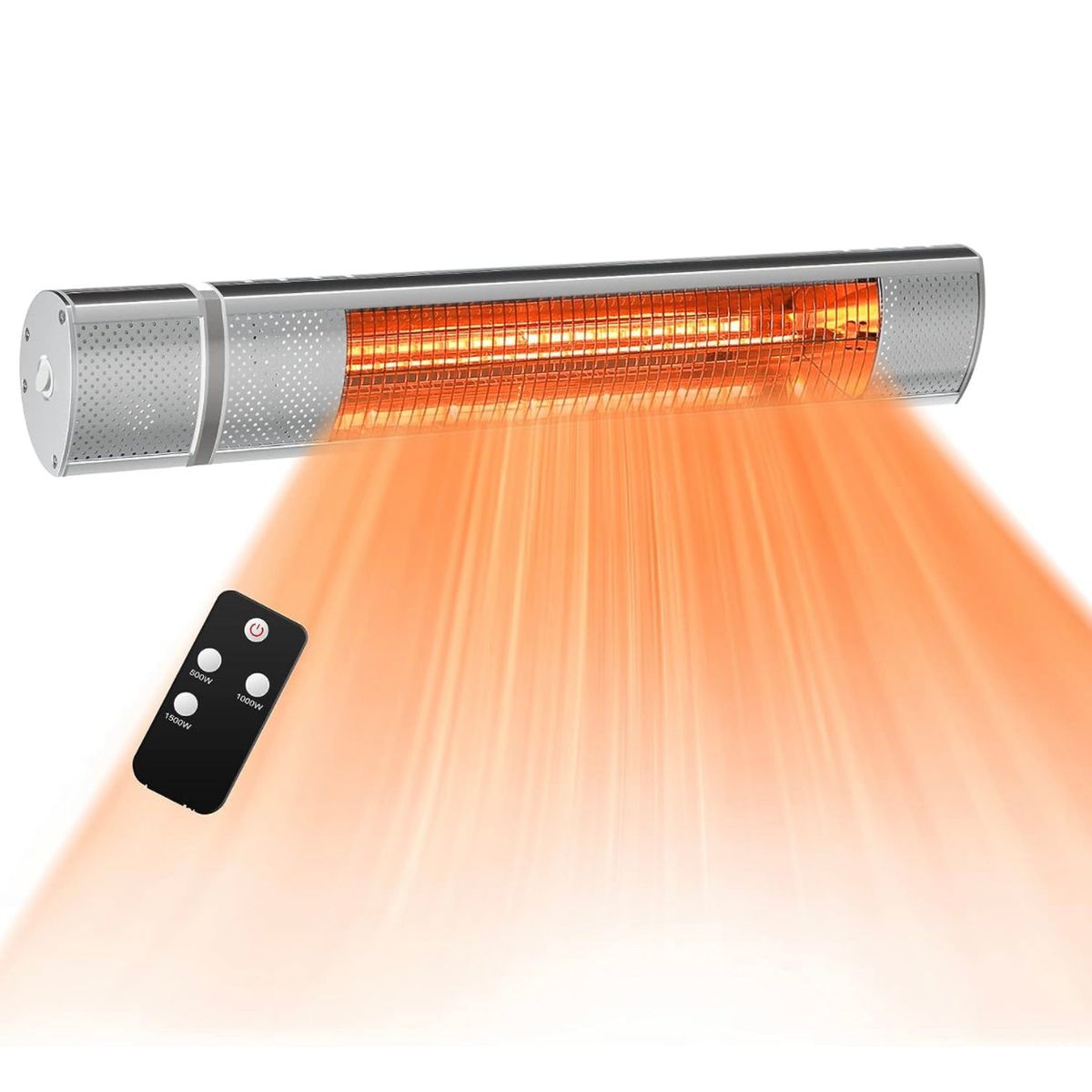 Outdoor Heater with 3 Power Settings by 5 SUNDAY LIVING® - Silver Heater