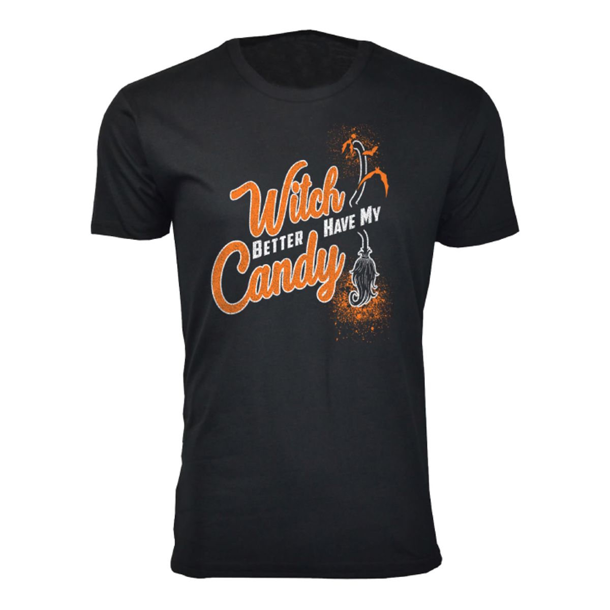 Men's Halloween T-Shirts - Better Have My Witch Candy - Black / L