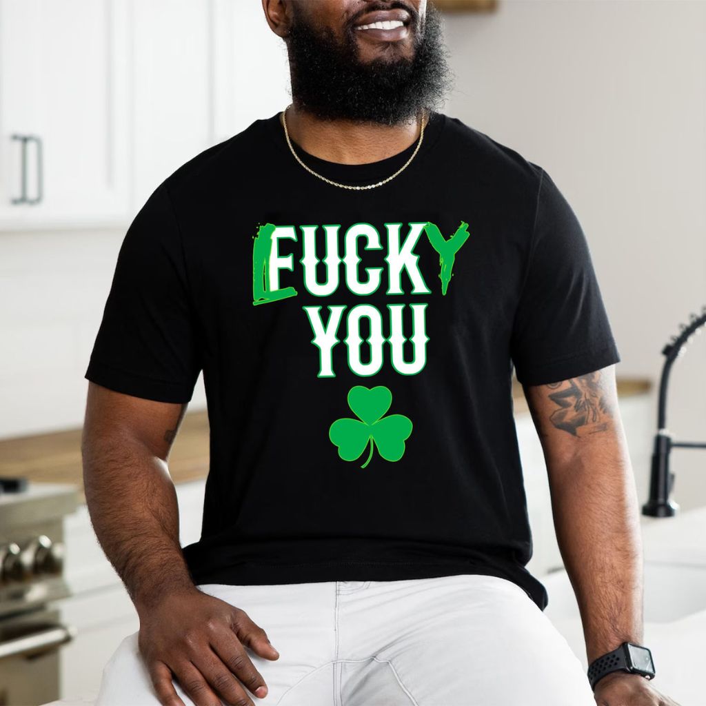 Men's Irish Love St. Patrick's Day T-Shirt - 2X-Large - Flucky You