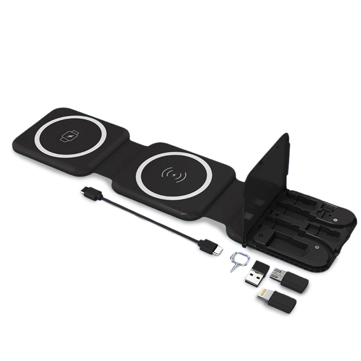 10-in-1 Magnetic Wireless Charger - Black