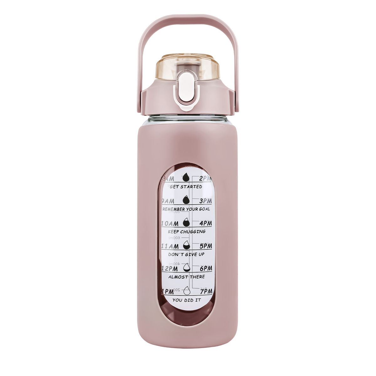 NewHome™ 32/64-Ounce Time Marker Water Bottle -  NewHome Time Marker Water Bottle 64 C