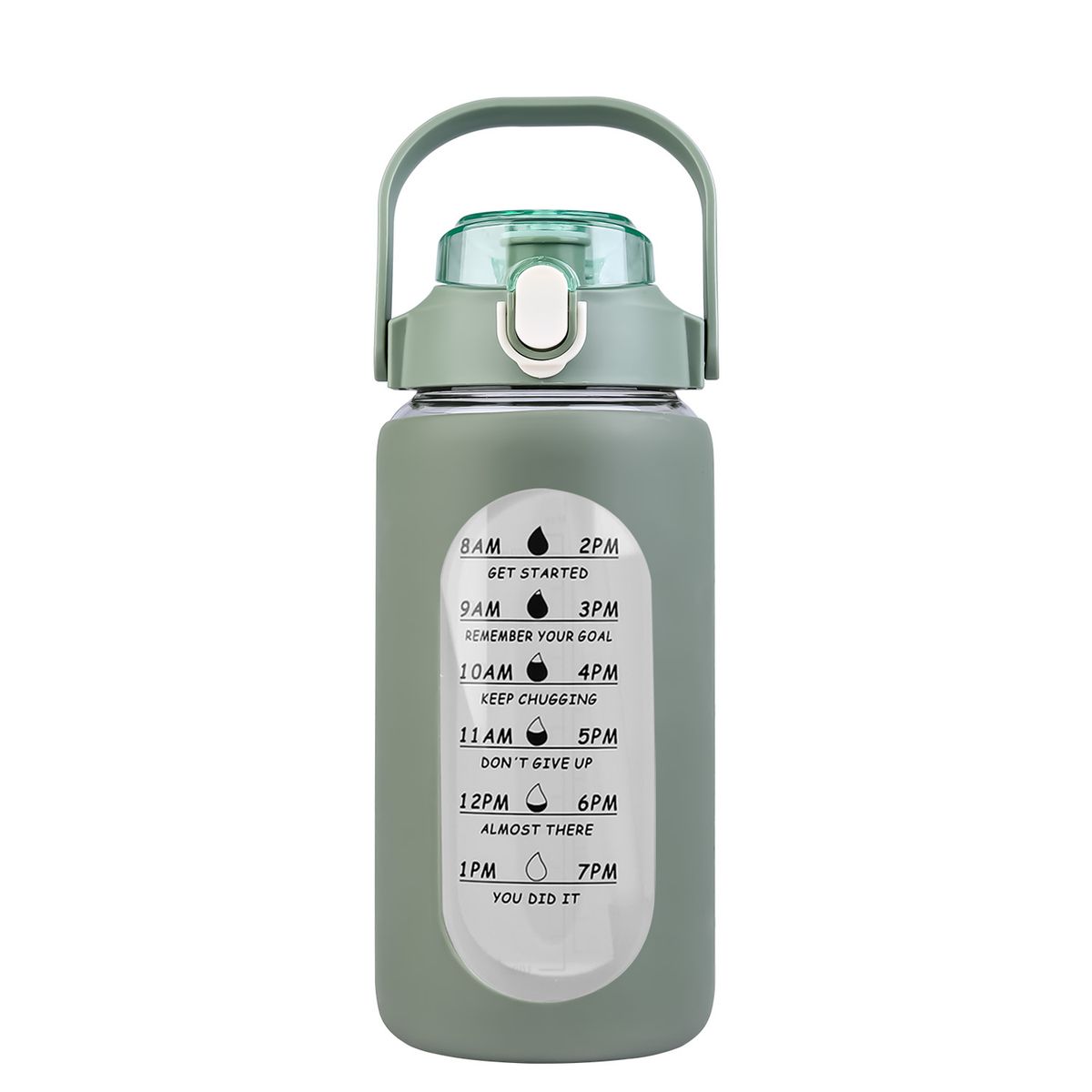 NewHome™ 32/64-Ounce Time Marker Water Bottle - NewHome Time Marker Water Bottle 32 G