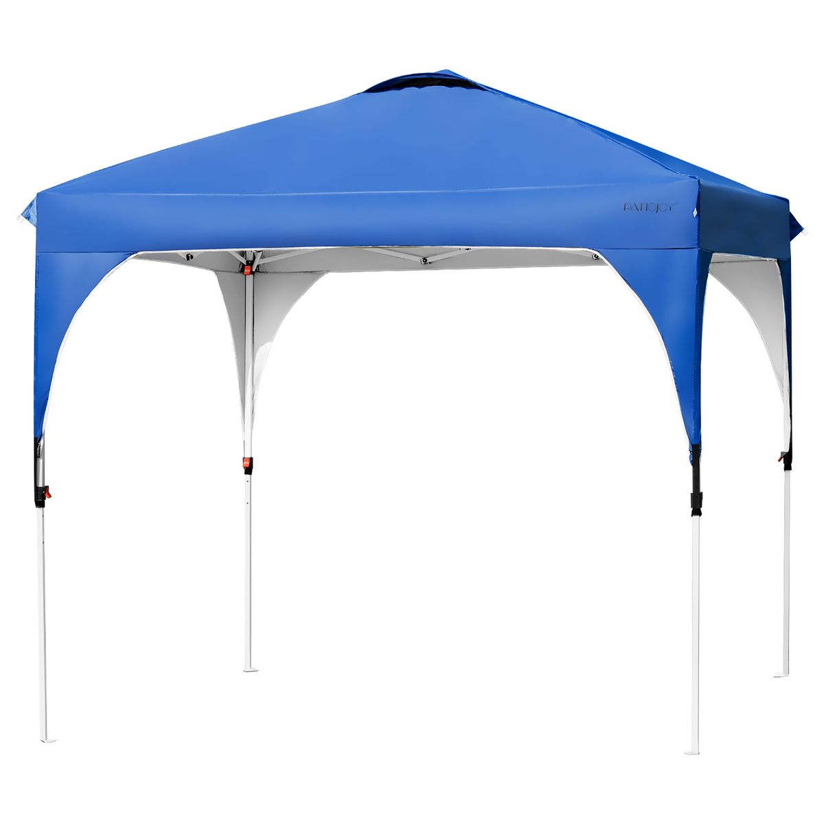 10x10-foot Adjustable Outdoor Pop Up Canopy - 10' Tent Canopy Bl