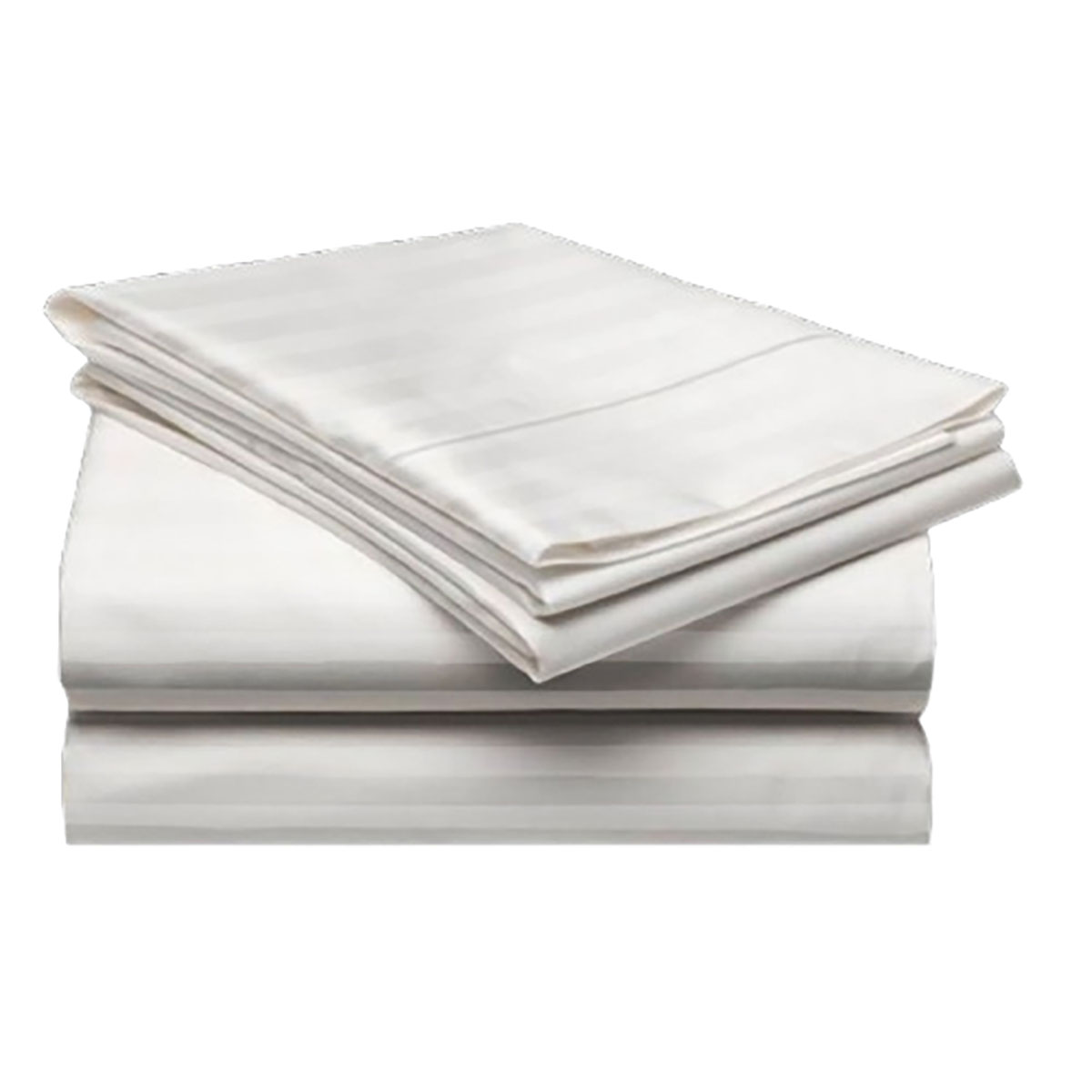 Buttery Soft Deep Pockets Embossed Full Bed Sheet (4-Piece Set) - White - Full
