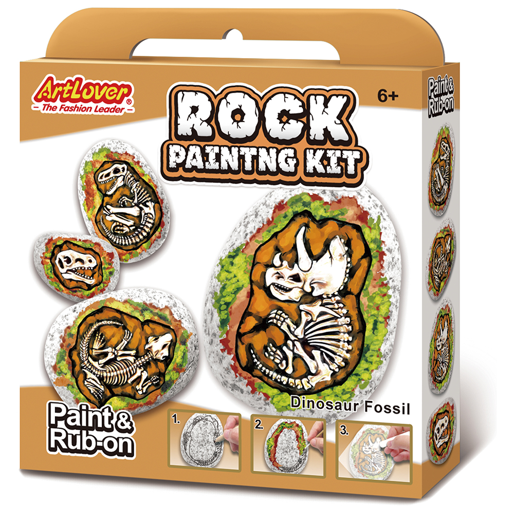 ArtLover® Rock Painting Kit - Fossil