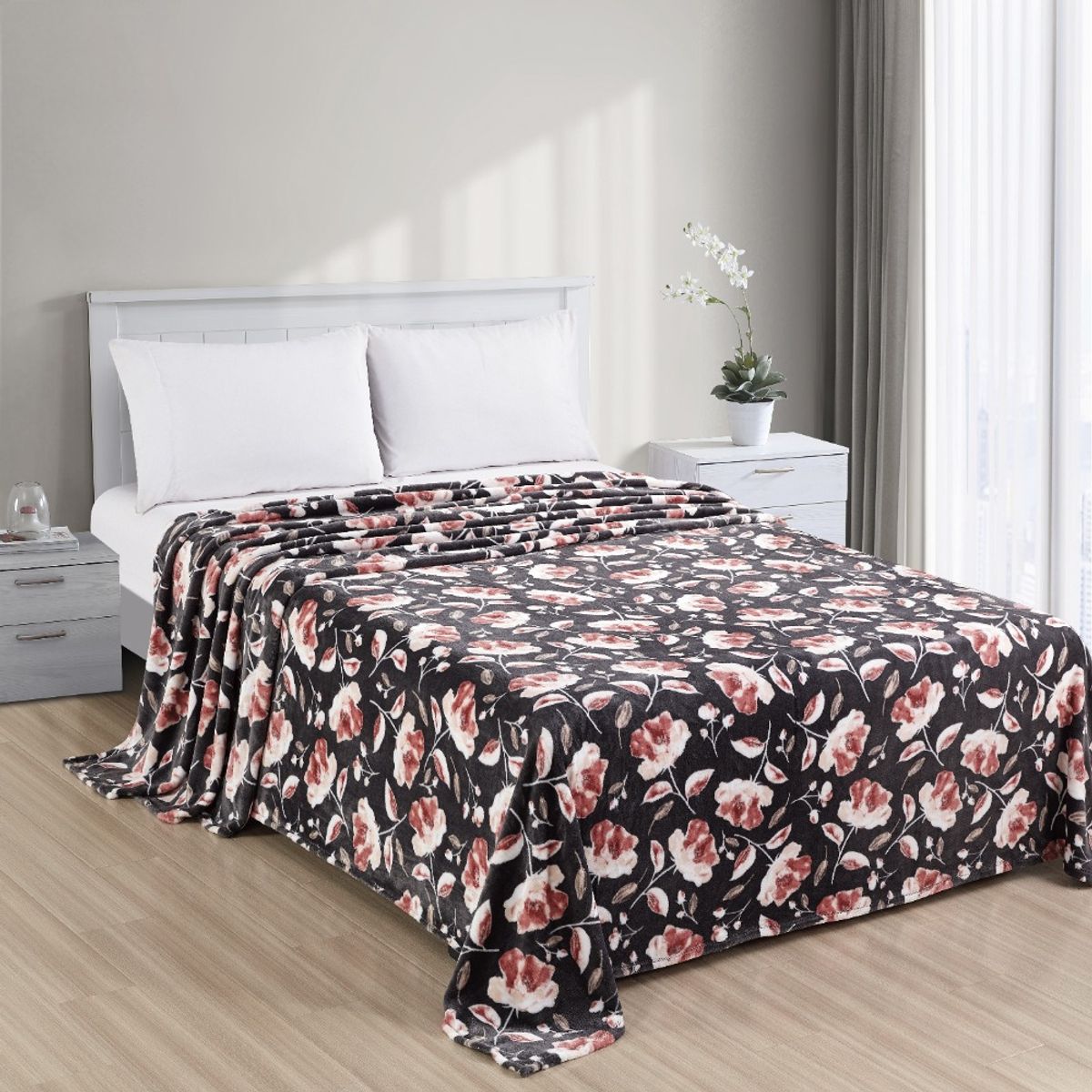 Noble House Soft Printed Blanket - Altura - Queen Blanket