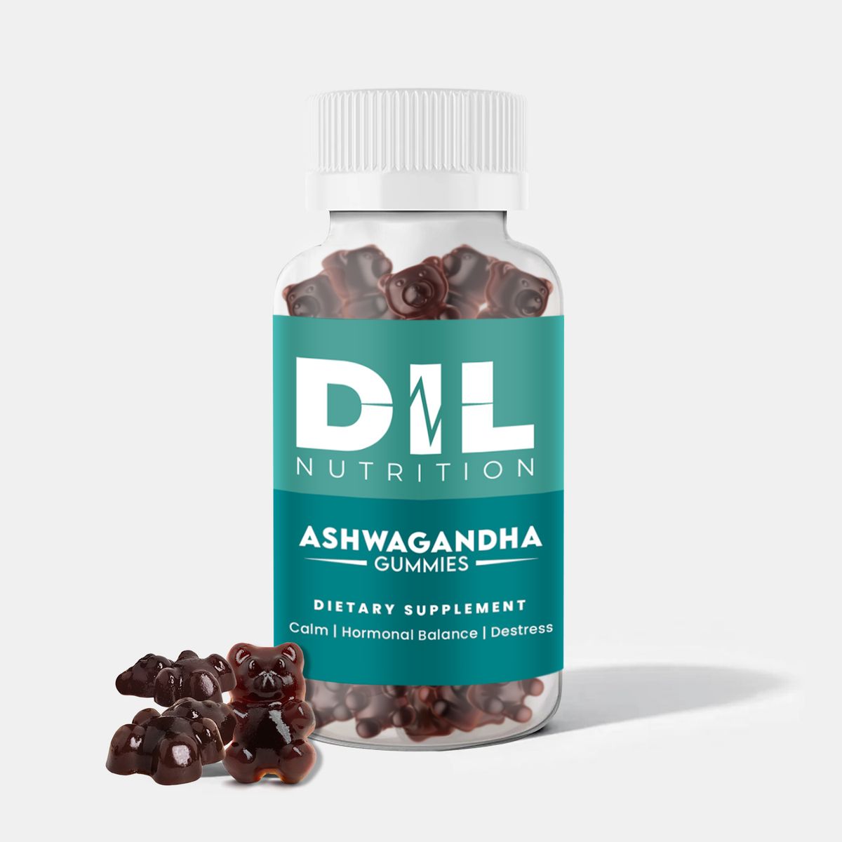 Dil Nutrition Lion's Mane or Ashwagandha Gummies - Ashwagandha