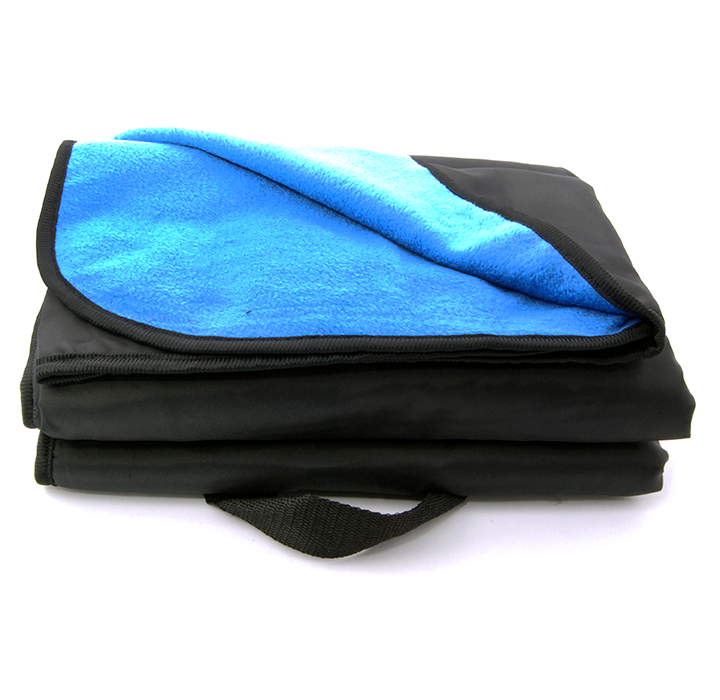 Outdoor Picnic Throw Blankets - Smoke Blue