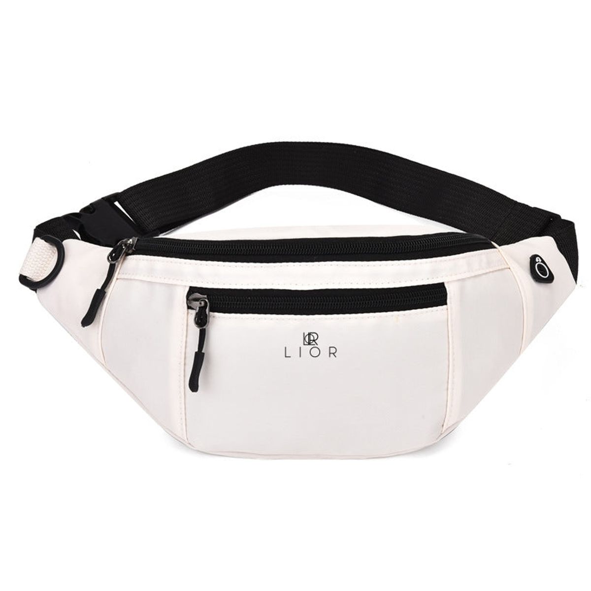 Unisex Crossbody Fanny Pack - White