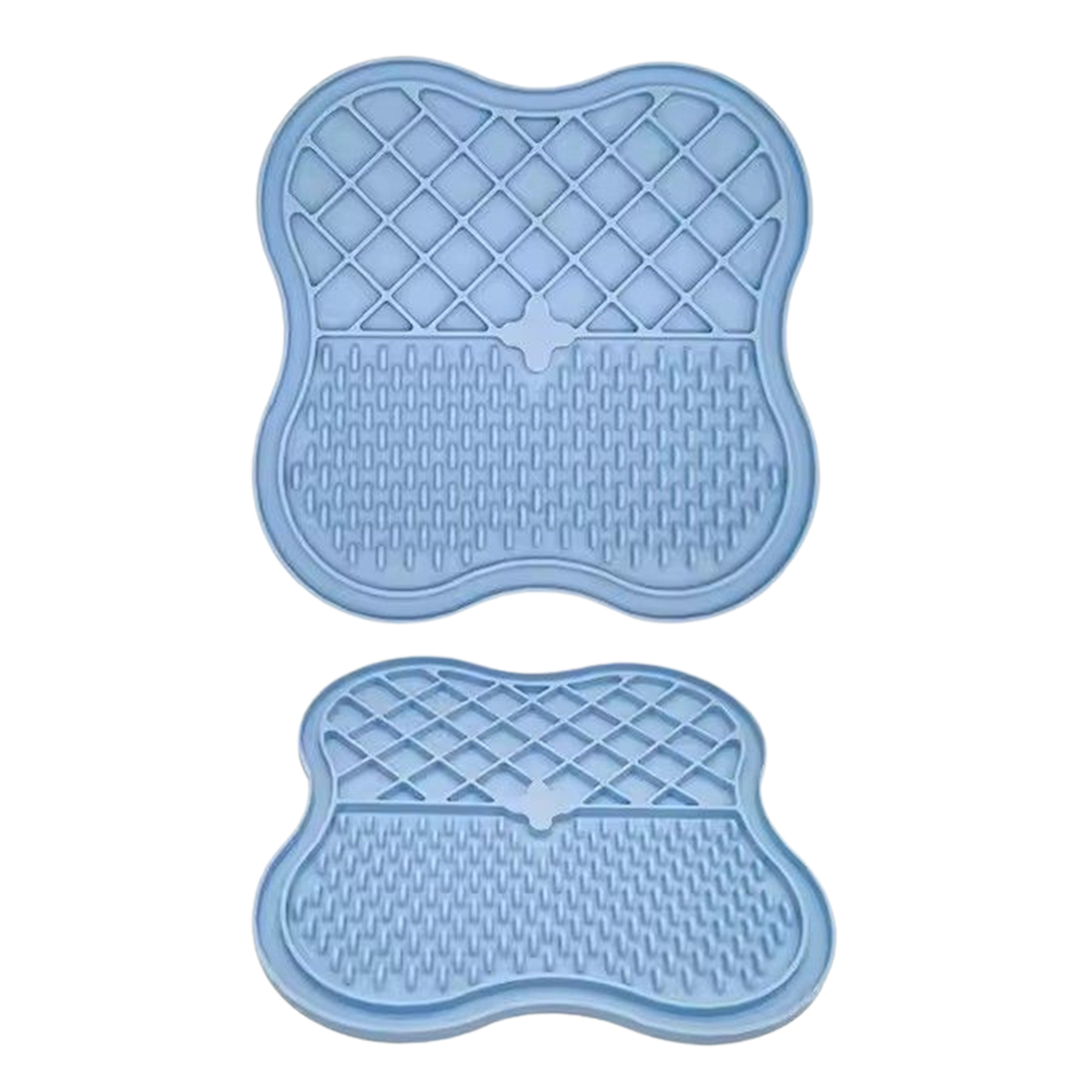 Pets' Silicone Licking Food Mat - Blue
