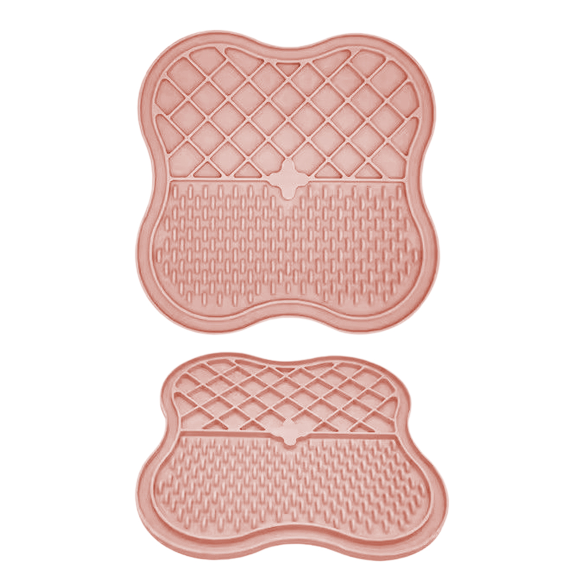 Pets' Silicone Licking Food Mat - Light Pink