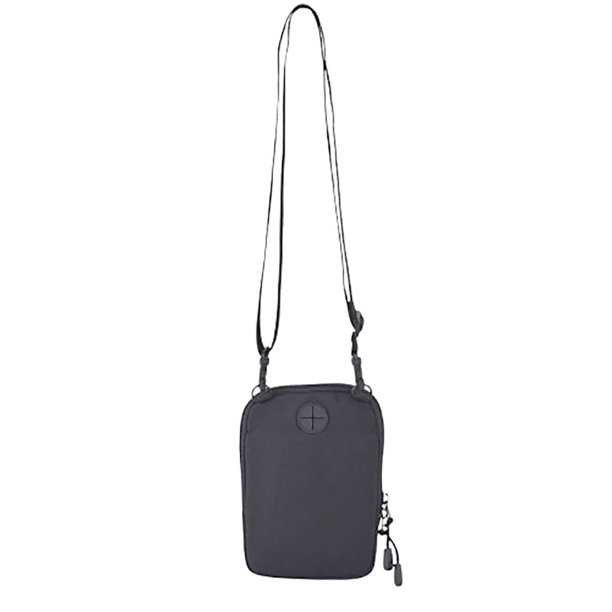 Men's Small Messenger Crossbody Bag - Black