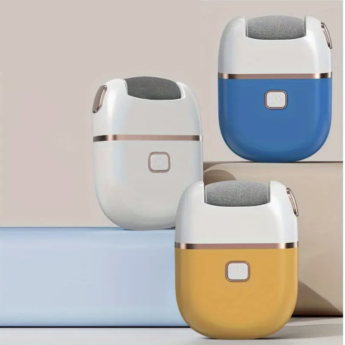 Portable Electric Foot Grinder  - White