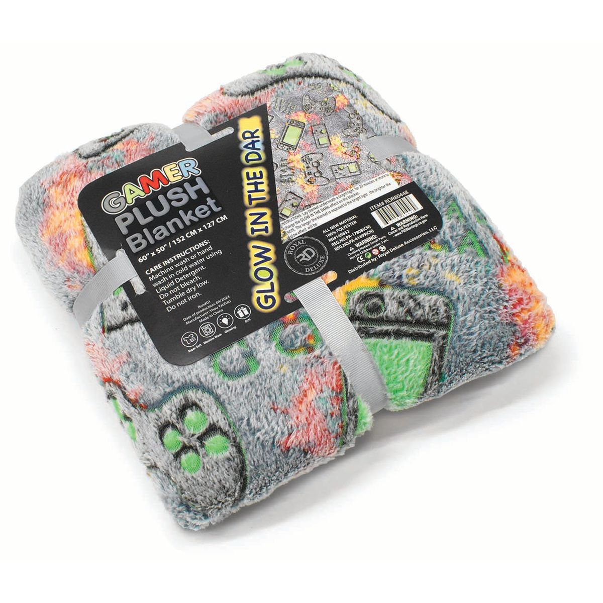 Glow-in-the-Dark Blankets and Pillows - Blanket / Gaming