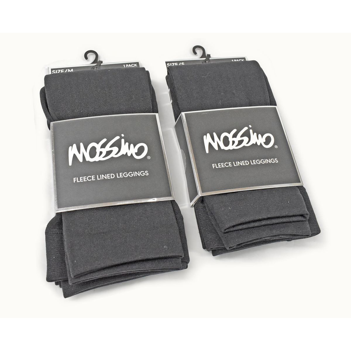 Mossimo Fleece-Lined Leggings (2-Pack) - 2 Black / S